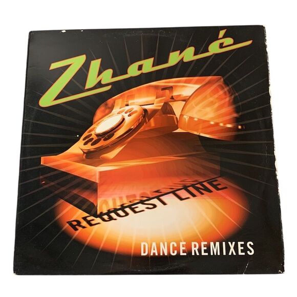 Zhané Request Line Dance Remixes LP Vinyl Record Motown Records - Picture 1 of 3
